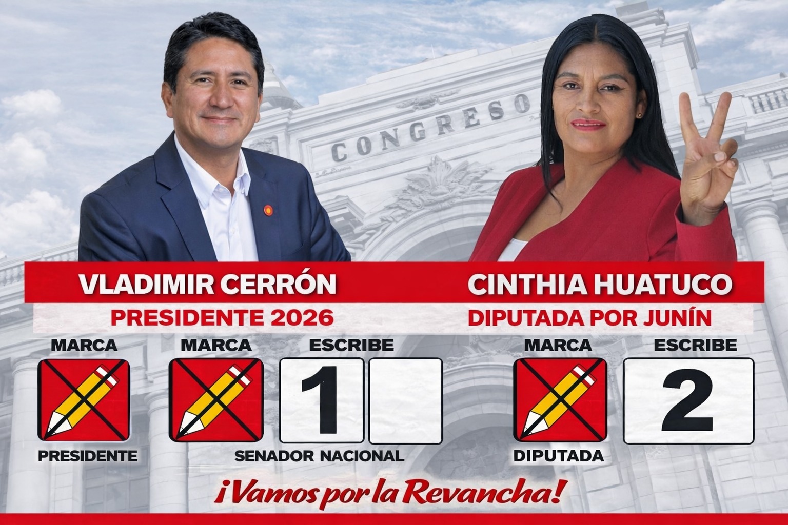 Candidatos Perú Libre